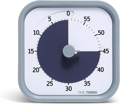 Home MOD – 60-Minute Visual Timer, Home Edition, Silent Operation, for Homeschool Supplies, Study, Office & Meetings (Fern Green)