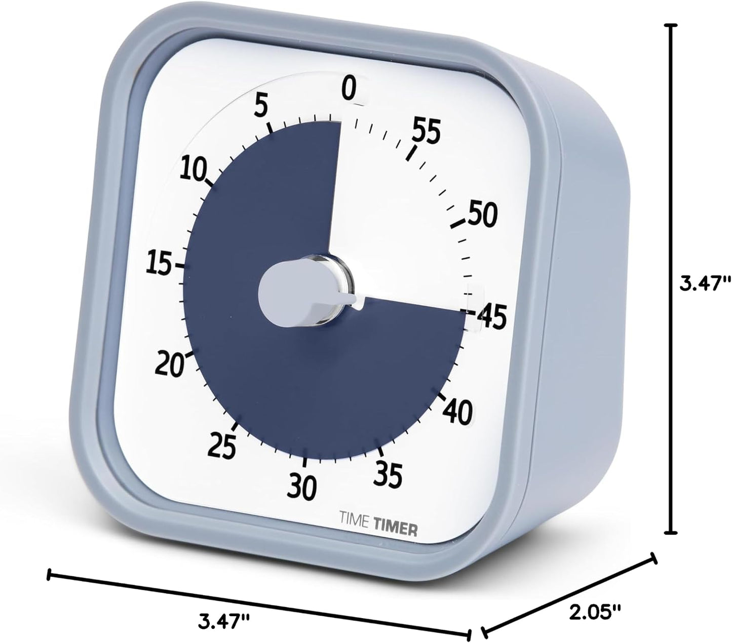 Home MOD – 60-Minute Visual Timer, Home Edition, Silent Operation, for Homeschool Supplies, Study, Office & Meetings (Fern Green)
