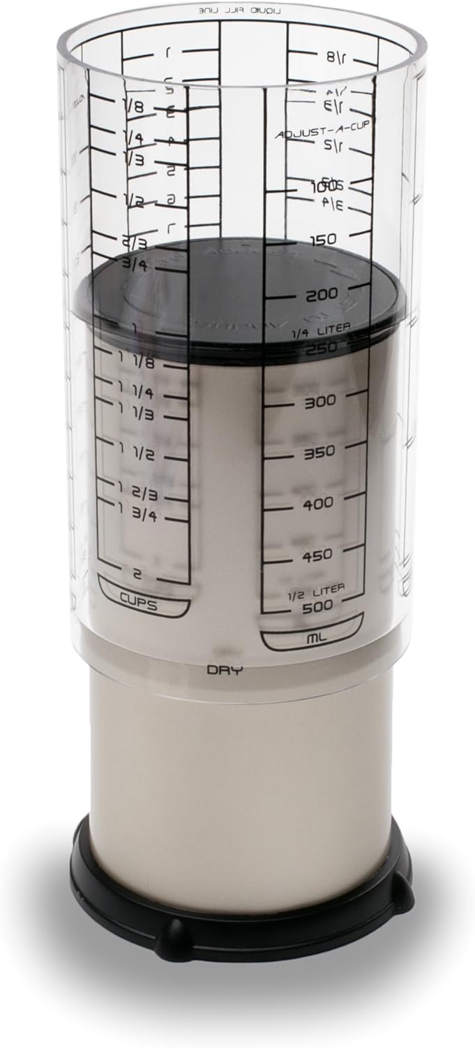 Professional Series 2 Cup Adjust-A-Cup, Champagne Satin, Adjustable, 1/8 to 2-Cup