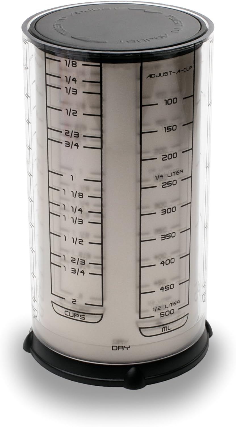 Professional Series 2 Cup Adjust-A-Cup, Champagne Satin, Adjustable, 1/8 to 2-Cup