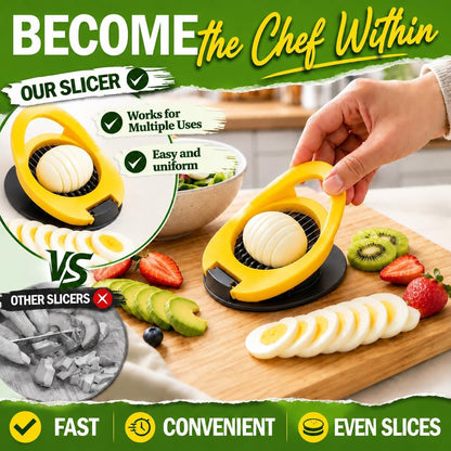 Egg Slicer, Stainless Steel Wire Egg Cutter