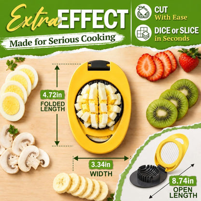 Egg Slicer, Stainless Steel Wire Egg Cutter