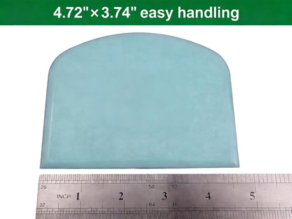 Dough Scraper Set, 5-Pack Food-Safe Plastic Bench Scrapers