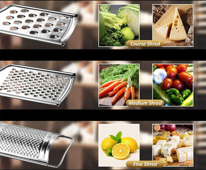 Handheld Cheese Grater Stainless Steel
