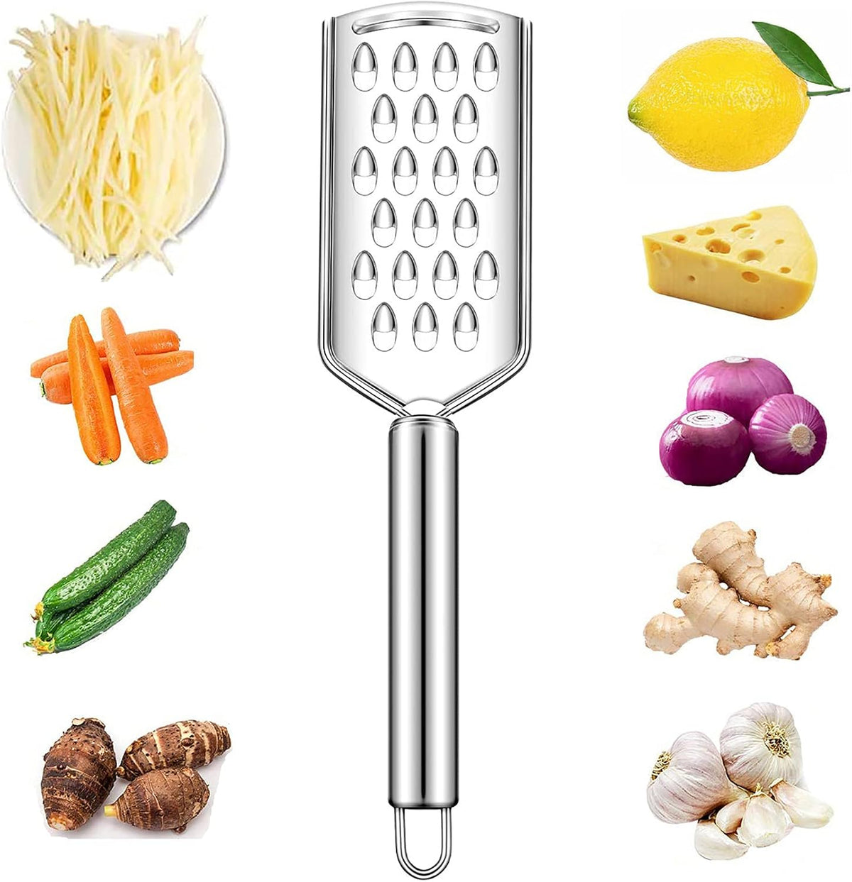 Handheld Cheese Grater Stainless Steel