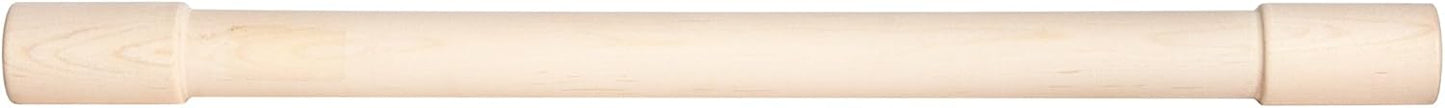 Lovely Maple Wood Rolling Pin, 18-inches by 1-3/4-inches by 1/4-inches, Off-White
