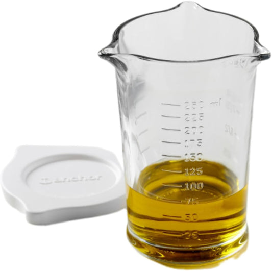 Triple Pour Glass Measuring Cup, 8 Oz Measuring Glass