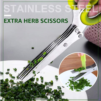Kitchen Shears 2 Pack,Multi-Function Kitchen Scissors Heavy Duty Sharp 304 Stainless Steel, Apartment Kitchen Accessories Cooking Shears for Chicken,Meat,Fish,Poultry(Sliver)