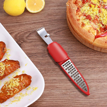3 in 1 Citrus Zester Tool, Lemon Citrus, Orange Zester and Grater