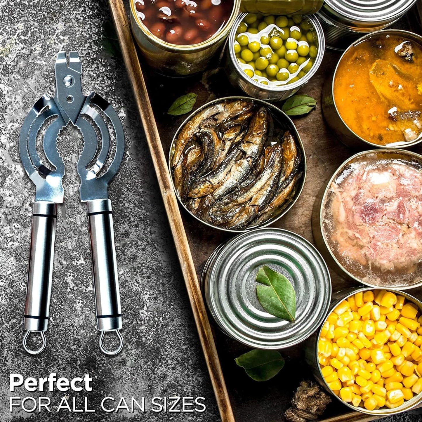 Jar Opener for Seniors with Arthritis& Weak Hands | Stainless Steel, Adjustable, Bottle Lid Opener, Effortlessly, Easy Twist