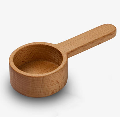 Wooden Scoops for Canisters, Coffee Scoop,Korean Style 6.61 inch Wooden Coffee Ground Spoon, Measuring for Ground Beans or tea, Soup Cooking Mixing Stirrer Kitchen Tools Utensils