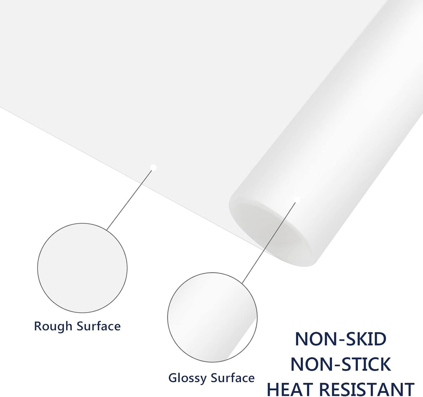 2 Pack Silicone Crafting Mats, 15.7" x 11.8" Silicone Mat for Crafts, Large Heat Resistant Sheet for Jewelry Casting, Epoxy Resin, Painting, Counter Table Protector, Placemat, Nonstick, Black