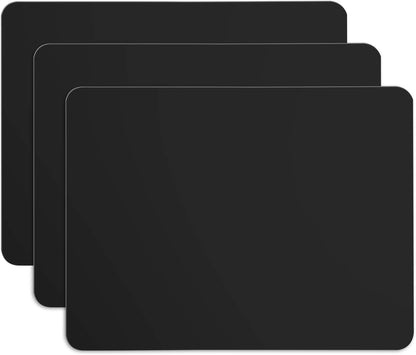 2 Pack Silicone Crafting Mats, 15.7" x 11.8" Silicone Mat for Crafts, Large Heat Resistant Sheet for Jewelry Casting, Epoxy Resin, Painting, Counter Table Protector, Placemat, Nonstick, Black