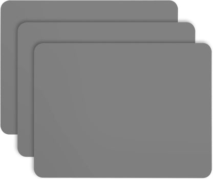 2 Pack Silicone Crafting Mats, 15.7" x 11.8" Silicone Mat for Crafts, Large Heat Resistant Sheet for Jewelry Casting, Epoxy Resin, Painting, Counter Table Protector, Placemat, Nonstick, Black