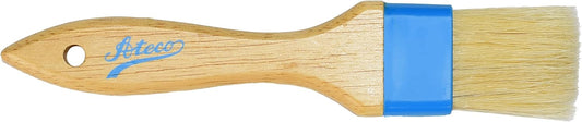 60215 Pastry Brush, 1.5-Inch Wide Head with Natural White Boar Bristles, Composite Ferrule & Wood Handle