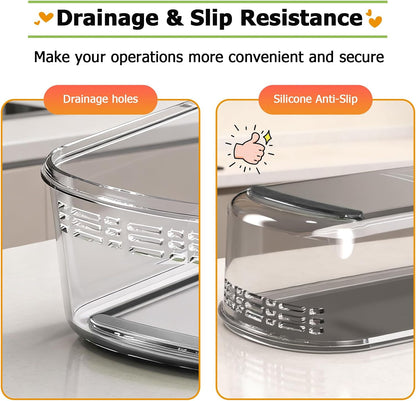 15 in 1 Vegetable Chopper with Container and Stainless Steel Blades