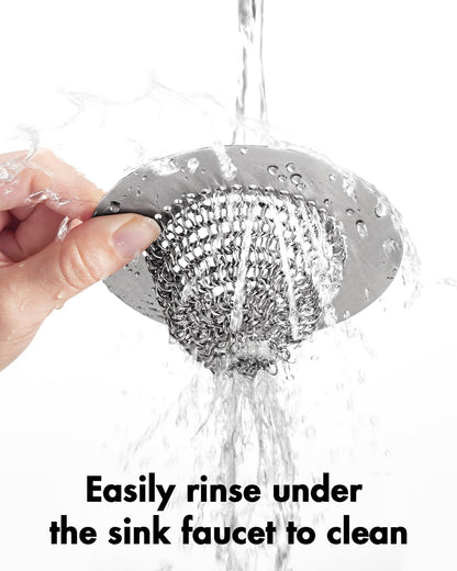 Reversible Kitchen Sink Drain Strainer, Anti-Clog Flat Edge Design
