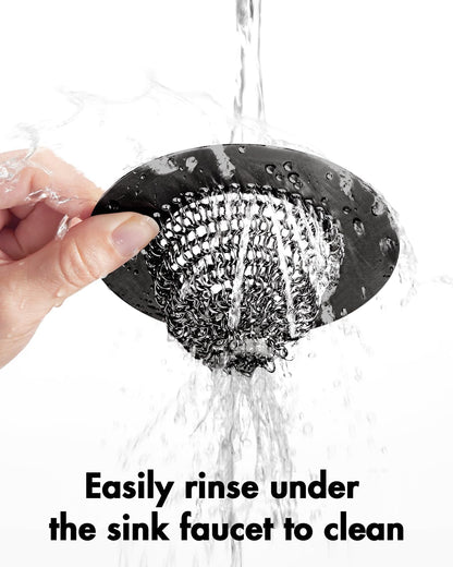 Reversible Kitchen Sink Drain Strainer, Anti-Clog Flat Edge Design