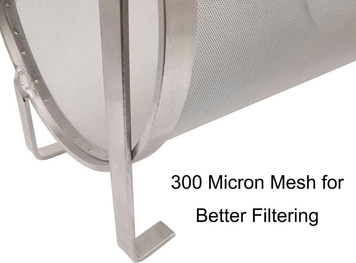 4" x 10" Hop Hopper Spider Strainer Basket Filter