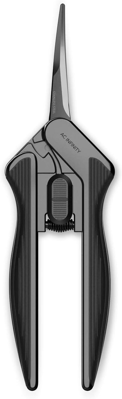 Ergonomic Pruning Shear 6.6”, Stainless Steel Straight Blades