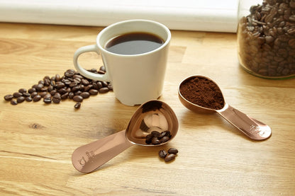Coffee Scoop (Set of 2) - 2 Tablespoon Stainless Steel Measuring Spoons