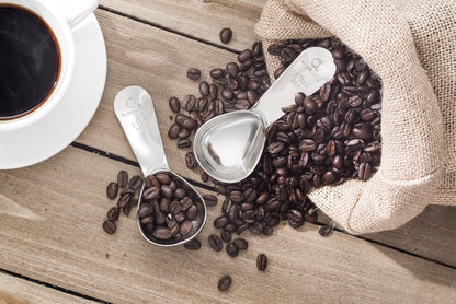 Coffee Scoop (Set of 2) - 2 Tablespoon Stainless Steel Measuring Spoons