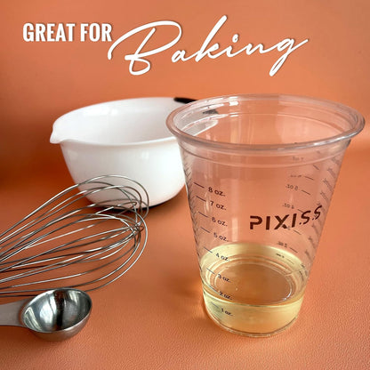 Disposable Epoxy Resin Mixing Cups with Measurements (20-Pack) Mixing Cups for Epoxy Resin, Epoxy Mixing Containers, Epoxy Cups For Epoxy Measuring Cups - 20 Resin Mixing Sticks