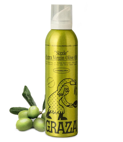 Sizzle Extra Virgin Olive Oil Spray, Cooking Oil, 5 Fl Oz | High Polyphenol Peak Harvest EVOO Cooking Oil in a Spray Bottle - Single Origin Olive Oils from Spain