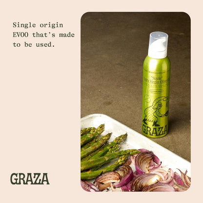 Sizzle Extra Virgin Olive Oil Spray, Cooking Oil, 5 Fl Oz | High Polyphenol Peak Harvest EVOO Cooking Oil in a Spray Bottle - Single Origin Olive Oils from Spain