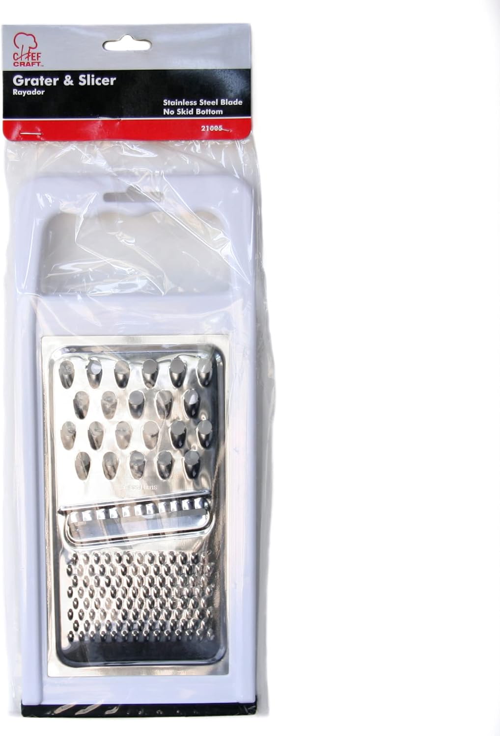 Select Stainless Steel Grater, 5 x 11 inch 1 piece, White