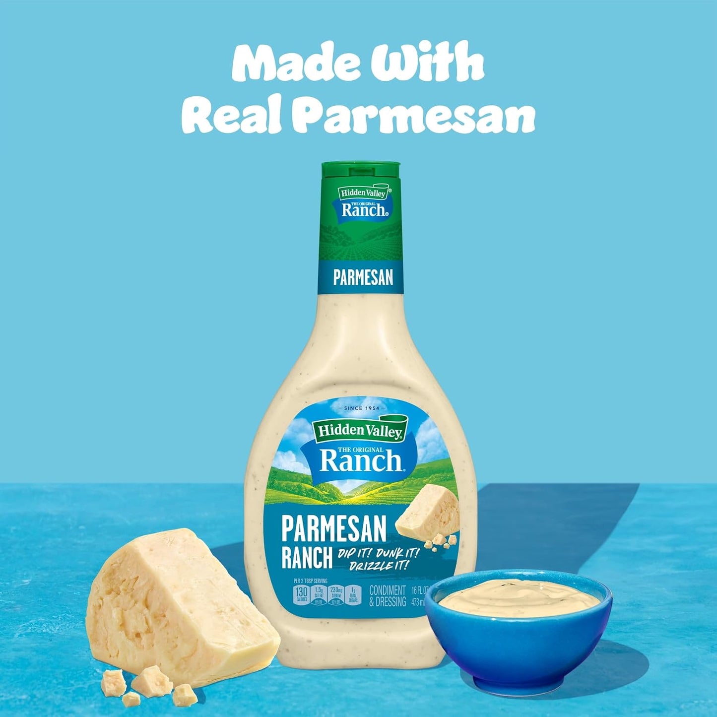 Parmesan Ranch Condiment and Dressing, 16 FZ