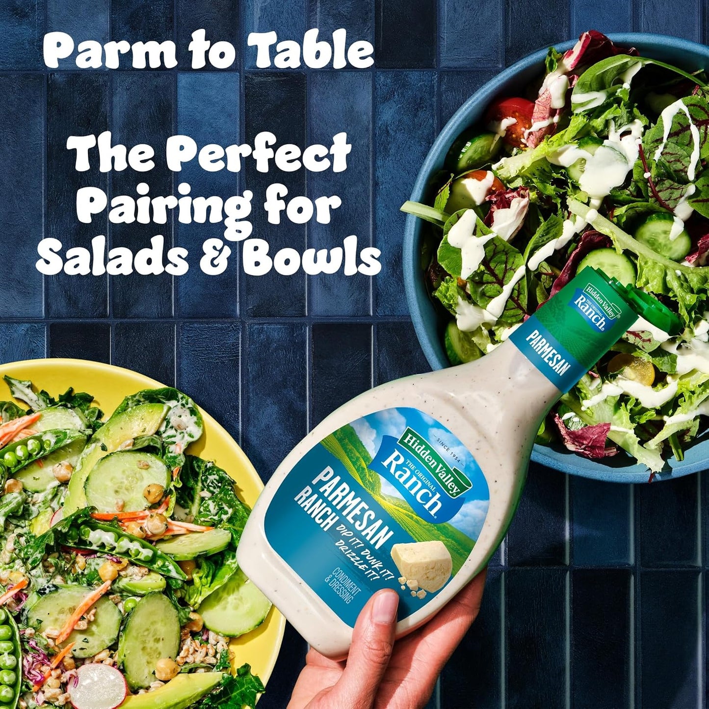 Parmesan Ranch Condiment and Dressing, 16 FZ