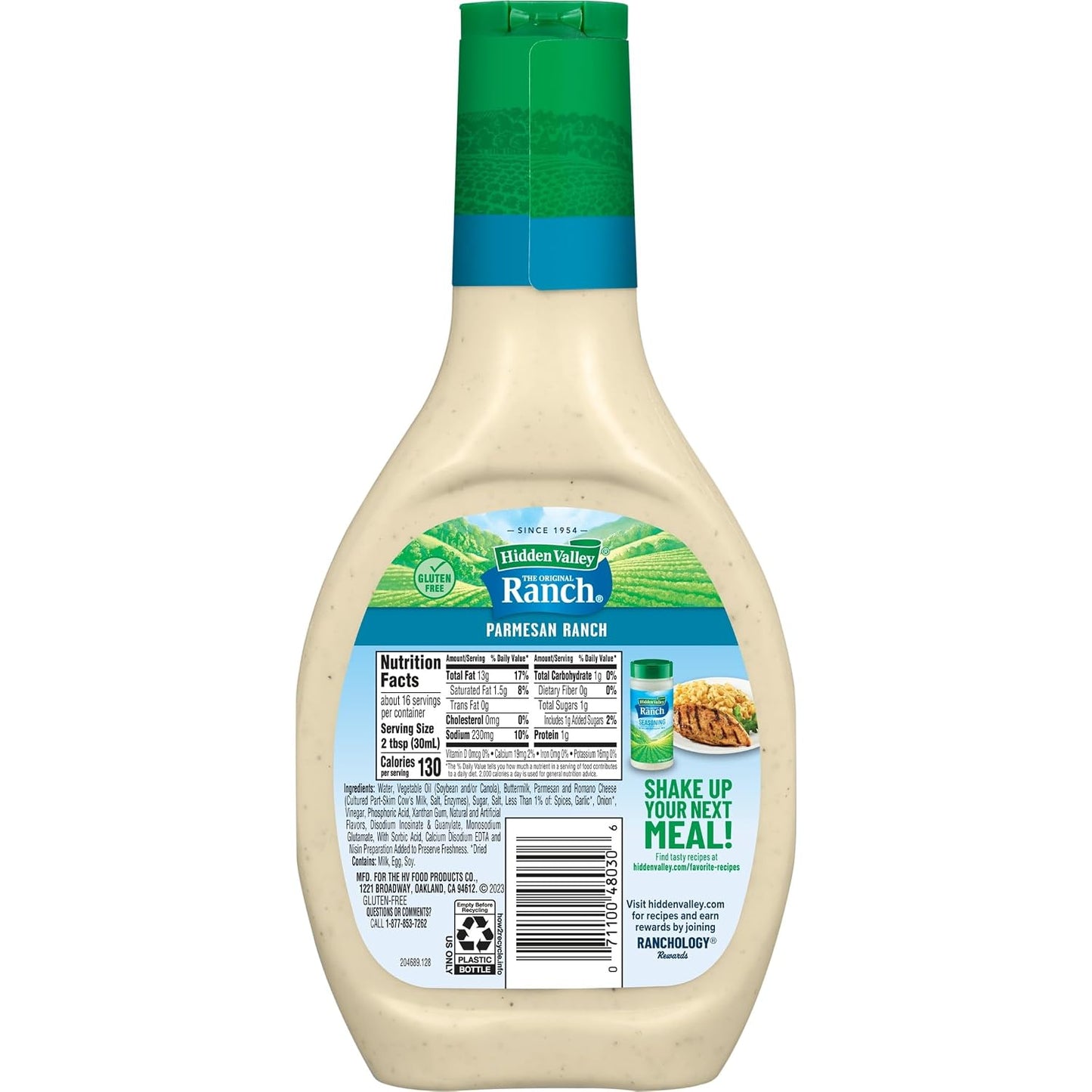 Parmesan Ranch Condiment and Dressing, 16 FZ