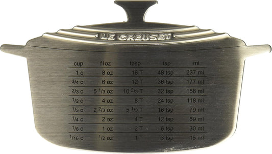 Stainless Steel Measure Magnet, 6 1/2" x 3 3/4"