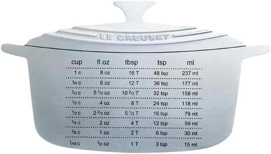 Stainless Steel Measure Magnet, 6 1/2" x 3 3/4"