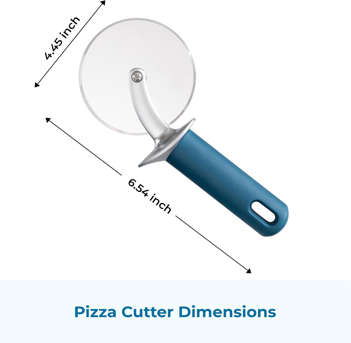 Vegetable Peeler, Stainless Steel Y-Peeler with Sharp Swivel Blade, Premium Zinc Alloy Construction, Ergonomic TPE Non-Slip Grip Handle, Blue