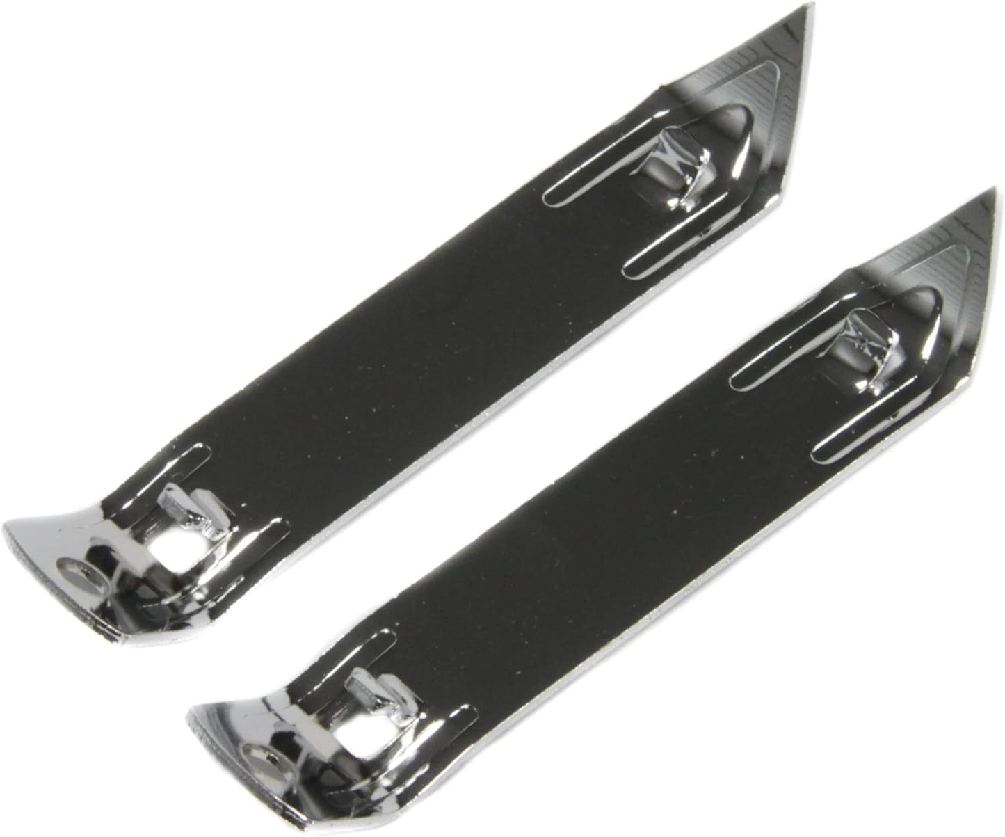 Select Durable Plated Iron Bottle Opener, 4.5 inches in length 2 piece set, Gray