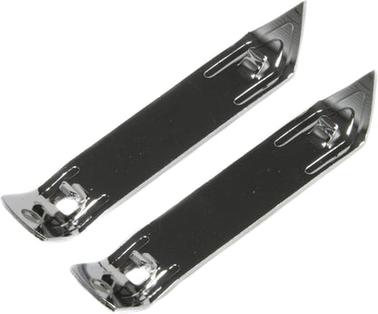 Select Durable Plated Iron Bottle Opener, 4.5 inches in length 2 piece set, Gray