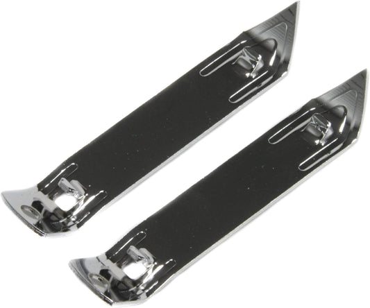 Select Durable Plated Iron Bottle Opener, 4.5 inches in length 2 piece set, Gray