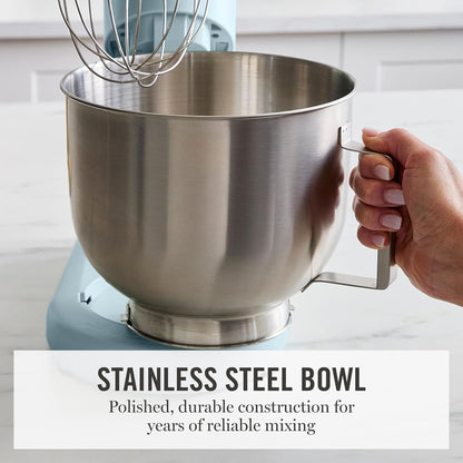 5.3QT Tilt Head Stand Mixer, 12 Speeds, Stainless Steel Bowl