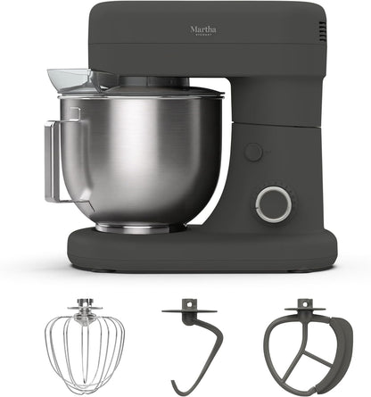 5.3QT Tilt Head Stand Mixer, 12 Speeds, Stainless Steel Bowl