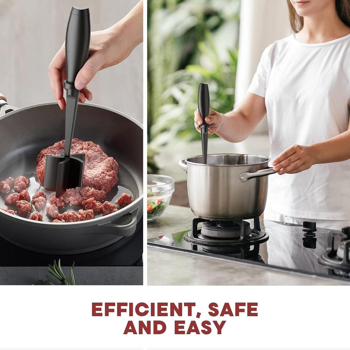 Meat Chopper Hamburger Grinder, Kitchen Smasher for Ground Beef