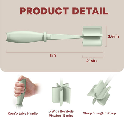 Meat Chopper Hamburger Grinder, Kitchen Smasher for Ground Beef