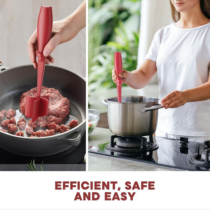 Meat Chopper Hamburger Grinder, Kitchen Smasher for Ground Beef
