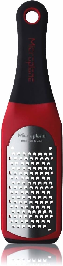 Artisan Series Cheese Grater and Zester (Coarse, Red)