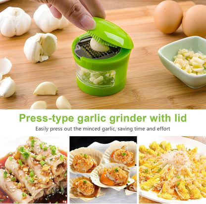 Garlic press; Garlic Presses; garlic crusher; garlic cutter; garlic mincer; garlic chopper; garlic masher; ingredient spice chopper