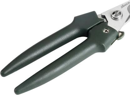 7.5" Professional Pruning Shears Set with Ergonomic Grip Handle