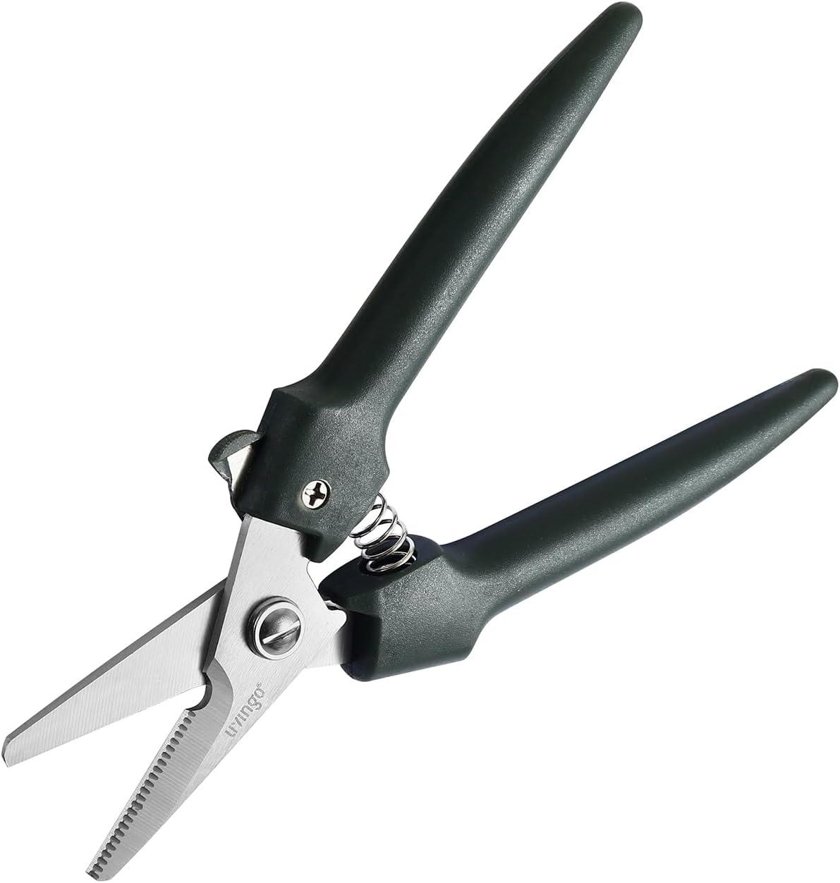 7.5" Professional Pruning Shears Set with Ergonomic Grip Handle