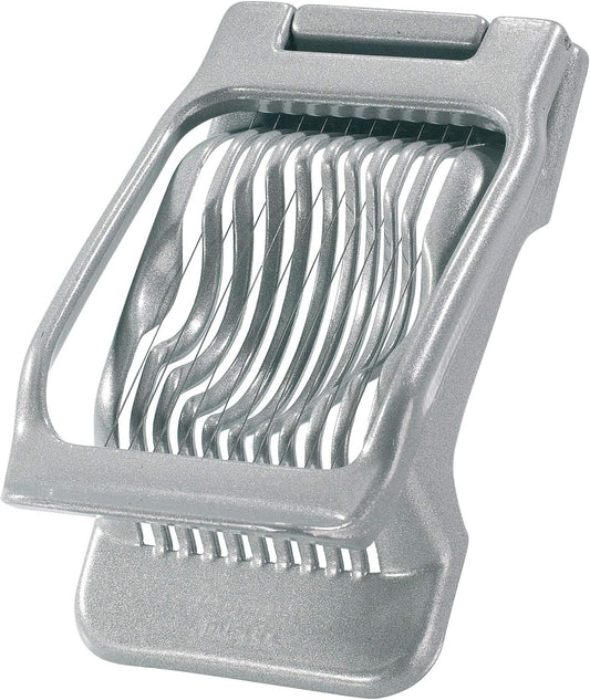 Germany Multipurpose Stainless Steel Wire Egg Slicer (Grey)