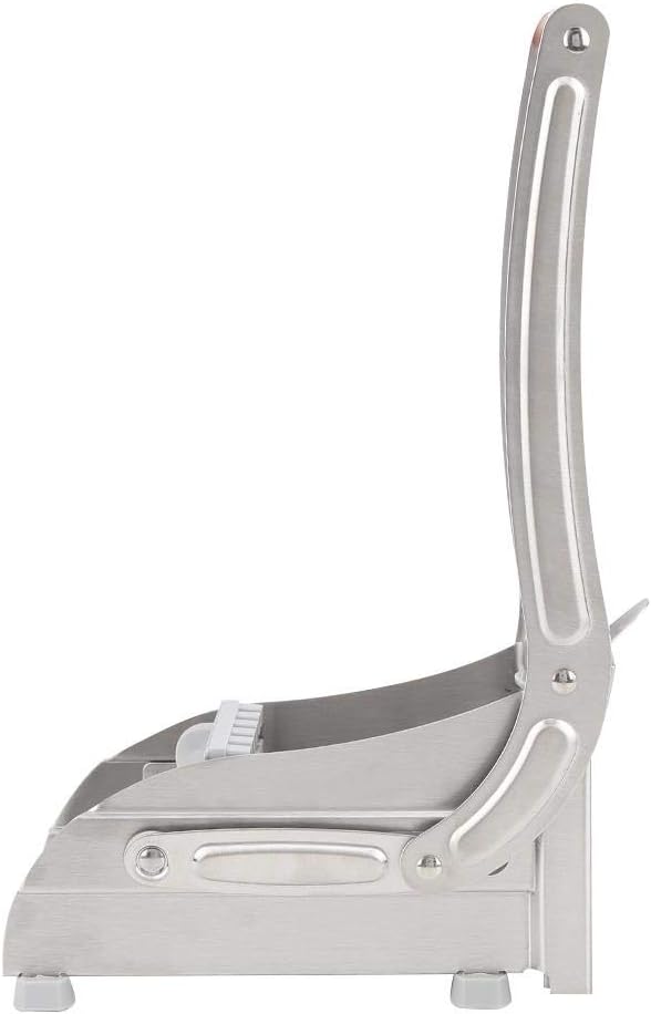 French Fry Cutter, Stainless Steel Potato Cutter, Potato Slicer with 8/8 Cutting Blade,Stainless Steel French Fry Press Perfect for use with Air Fryer